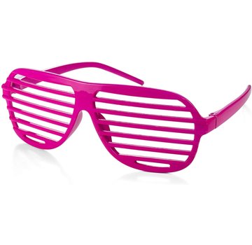 Partyline Disco Bril Screen Roze | Shutter Shade Roze