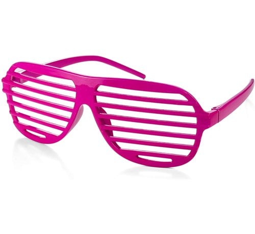 Partyline Disco Party Glasses Screen Pink | Shutter Shade Pink