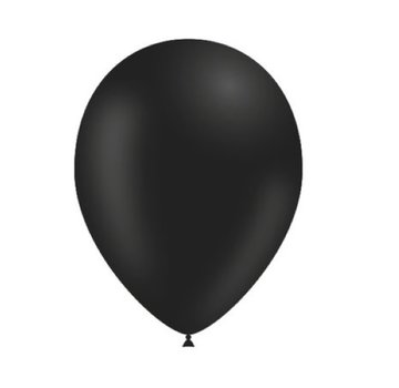 Partyline Zwarte Ballonnen - 12 stuks
