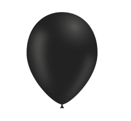 Partyline Black Balloons - 12 pieces