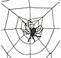 Spider Web 2m + spider LED | Halloween deco