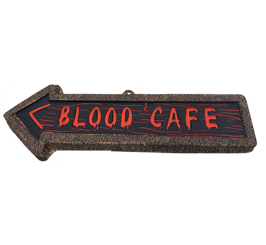 Déco Panneau Flèche | Blood Cafe