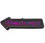 Deco Plate  Arrow | Spooky Graveyard