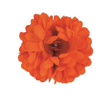 Funny Fashion Neon Orange Hair Clip Flower | Orange Hair Clip