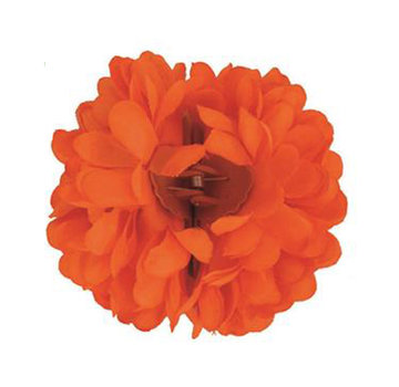 Funny Fashion Neon Orange Hair Clip Flower | Orange Hair Clip