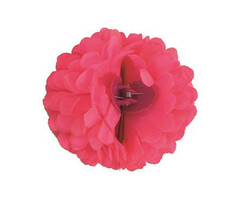 Funny Fashion Neon Pink Hair Clip Flower | Pink Hair Clip