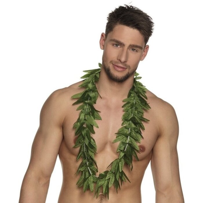 Partyline Hawaii necklace cannabis | Hawaii necklace with cannabis leaves