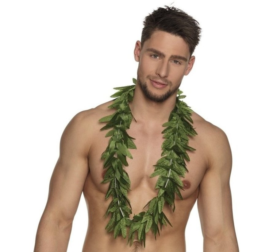 Hawaï collier de cannabis | Collier Hawaii avec feuilles de cannabis