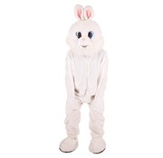 Partyline Costume Lapin Blanc en Peluche | Costume de mascotte