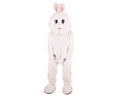 Partyline Costume Lapin Blanc en Peluche | Costume de mascotte