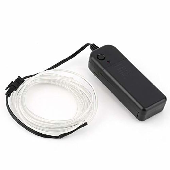 Breaklight.be EL Wire 2 meter White / Electroluminescent Wire White