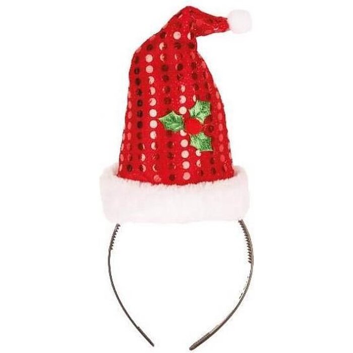 Partyline 12 bonnets de Noël sur diadème | Promo paquet de Noël