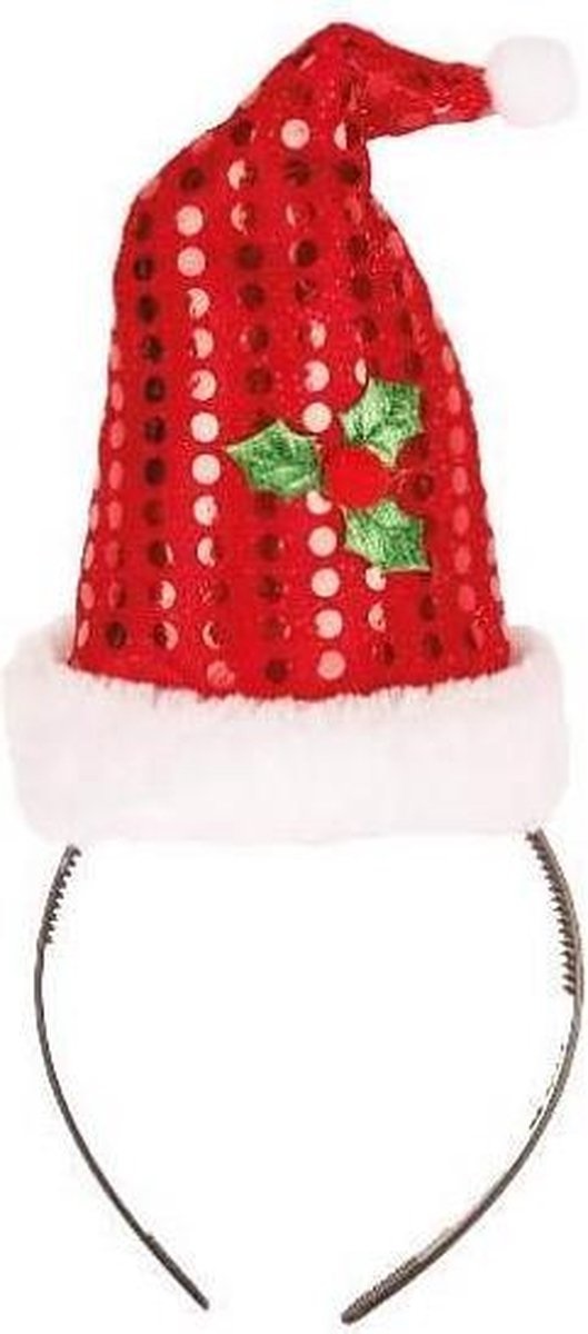 Partyline 12 kerstmutsen op diadeem | Kerstmis bundel Pack