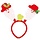 12 Santa Claus on diadem with light | Christmas bundle Pack