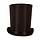 Top Hat Lincoln black 24 cm | Black top hat
