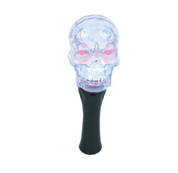 Partyline Torche d'Halloween lumineuse | Led Skull Magic Wand