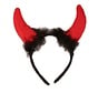 Devil horn diadem with fur | Devil Diadem