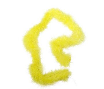 Partyline Boa Marabou 15 gr Geel | Geel Marabou