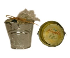 Partyline Citronella candle in bucket | Indoor and outdoor candle