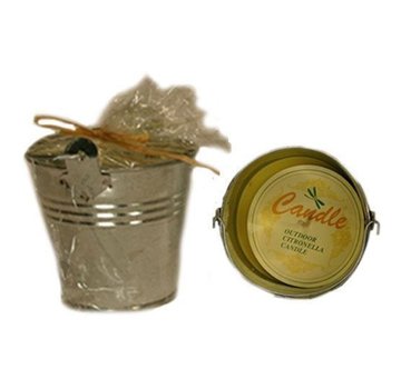 Partyline Citronella candle in bucket | Indoor and outdoor candle