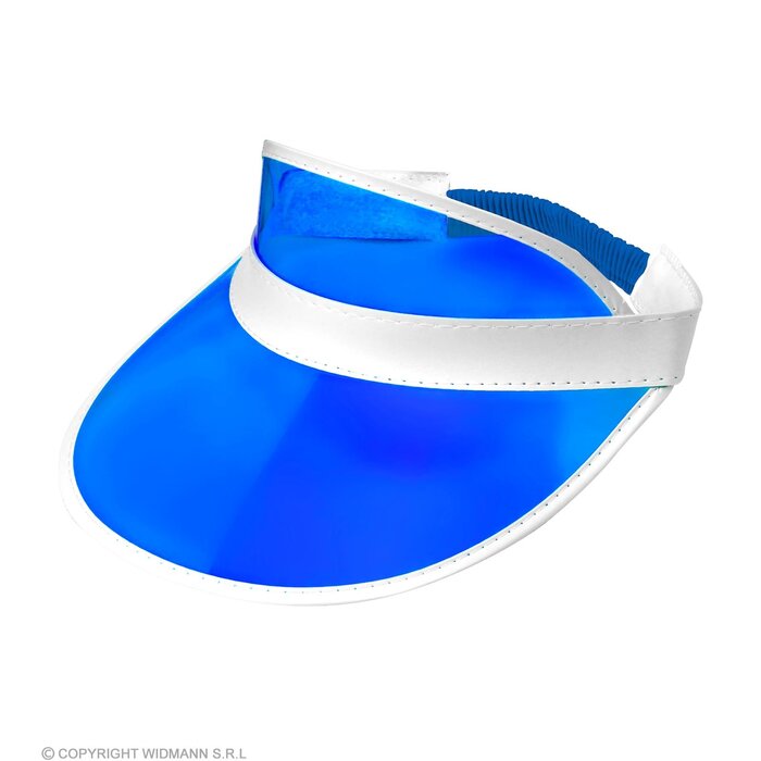 Widmann Blauwe zonneklep | Zonneklep in 80's stijl