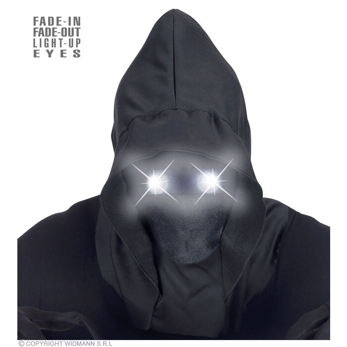 Widmann Faceless mask with bright eyes | Halloween Mask