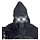 Faceless mask with bright eyes | Halloween Mask