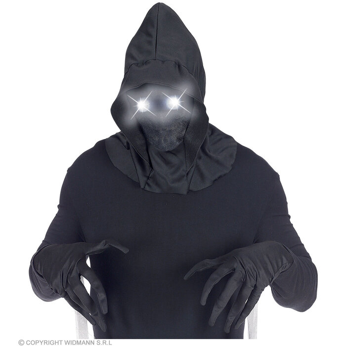 Widmann Faceless mask with bright eyes | Halloween Mask