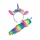 Licorne Oreilles et queue | Accessoires animaux Licorne arc-en-ciel