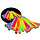 25 x 6 inch Glow Sticks Mixed | Luminous sticks 15 cm x 10 mm