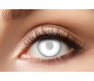 Partyline Blind White Zombie Lenses | 40% eyesight - White lenses