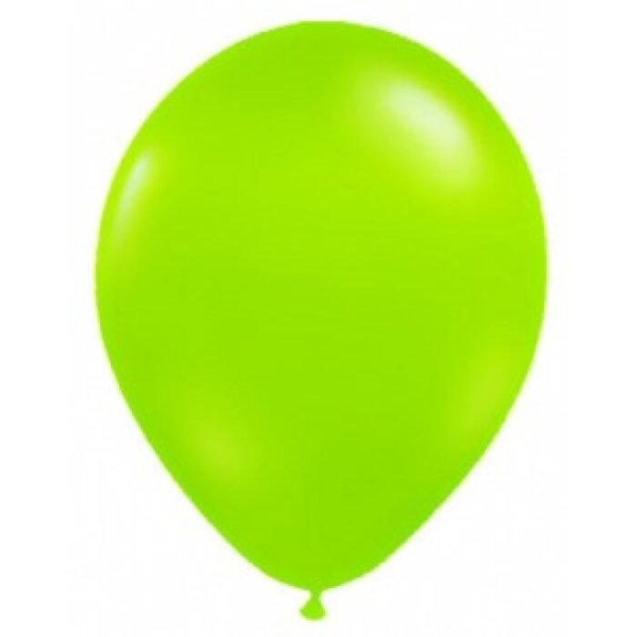 Breaklight.be Neon UV green balloons - 100 pieces | UV Party Balloons