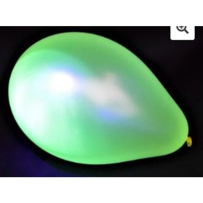 Breaklight.be Neon UV green balloons - 100 pieces | UV Party Balloons