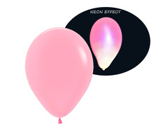 Breaklight.be Neon UV red balloons - 100 pieces | UV Party Balloons