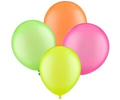 Breaklight.be Neon UV ballonnen - 100 stuks - 4 kleuren
