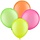 Neon UV balloons - 100 pieces - 4 colors