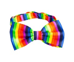 Wicked Costumes Noeud papillon arc-en-ciel | Noeud papillon de différentes couleurs