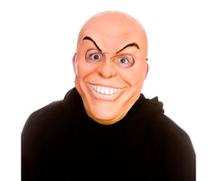 Wicked Costumes  Masque d'homme bizarre | Masque effrayant avec des dents et des sourcils maléfiques