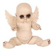 Partyline Halloween Baby with wings | Horror baby 28 cm | Halloween decoration
