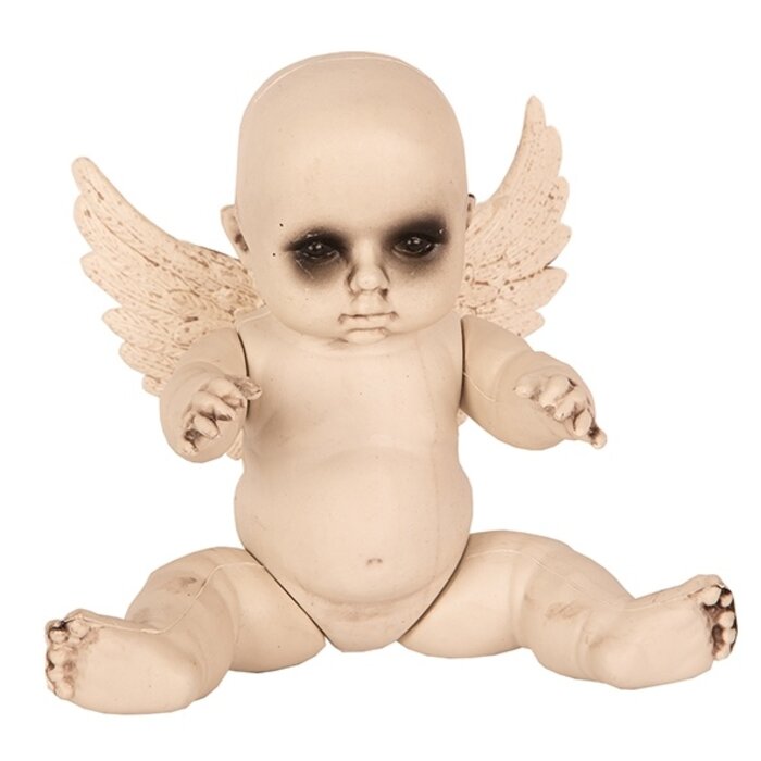 Partyline Halloween bébé avec des ailes | Horreur bébé 28 cm | Décoration d'Halloween