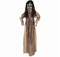 Zombie meisje 120 cm met licht en geluid  | Deco Halloween hangpop