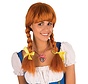 Wig Heidi | Brown Tyrolean Wig | Oktoberfest wig