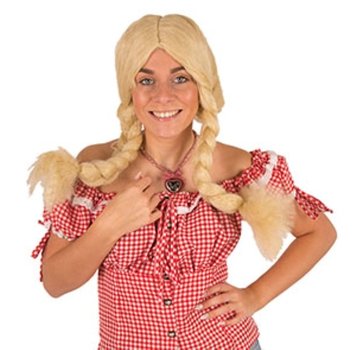 Partyline Wig Heidi | Blond Tyrolean Wig | Oktoberfest wig