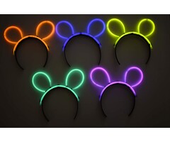 Breaklight.be Glow bunny ears  connectors | zwarte connector