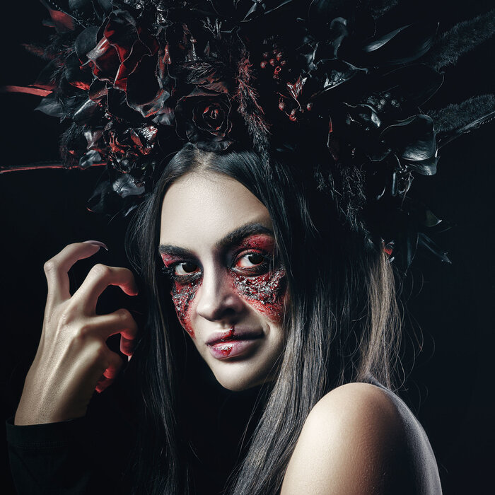 Aricona Black Desire zwarte lenzen | Zwarte kleurlenzen zonder sterkte | Halloween daglenzen