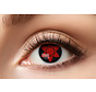 Lentilles de couleur Sharingan Manga Uchiha | Vision 50% | Lentilles d'Halloween pour 3 mois d'utilisation