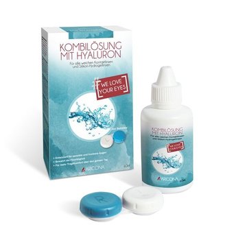 Aricona Solution pour lentilles 60 ml avec boîte de rangement