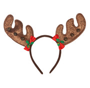 Partyline Reindeer Diadem with bells | Reindeer diadem | Christmas diadem