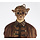 Steampunk Mask Bronze | Ive's Mask | retrofuturistic