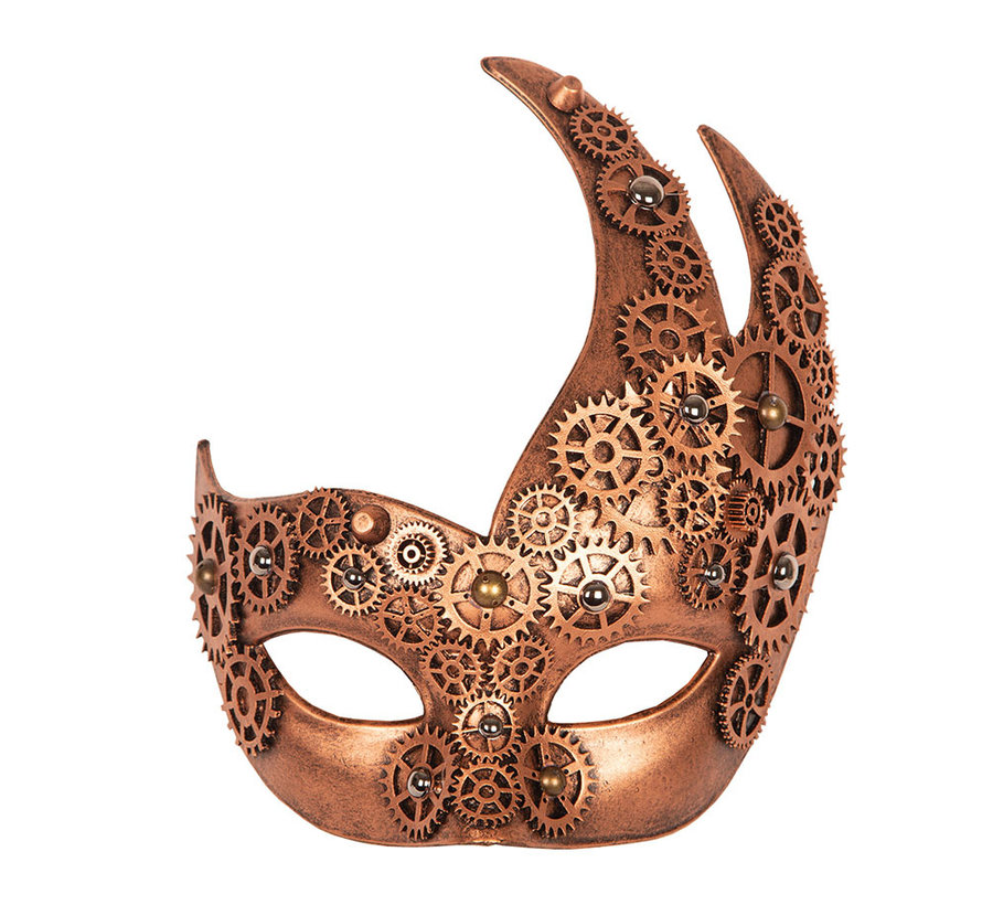 Masque pour les yeux Steampunk Bronze | rétro futuriste